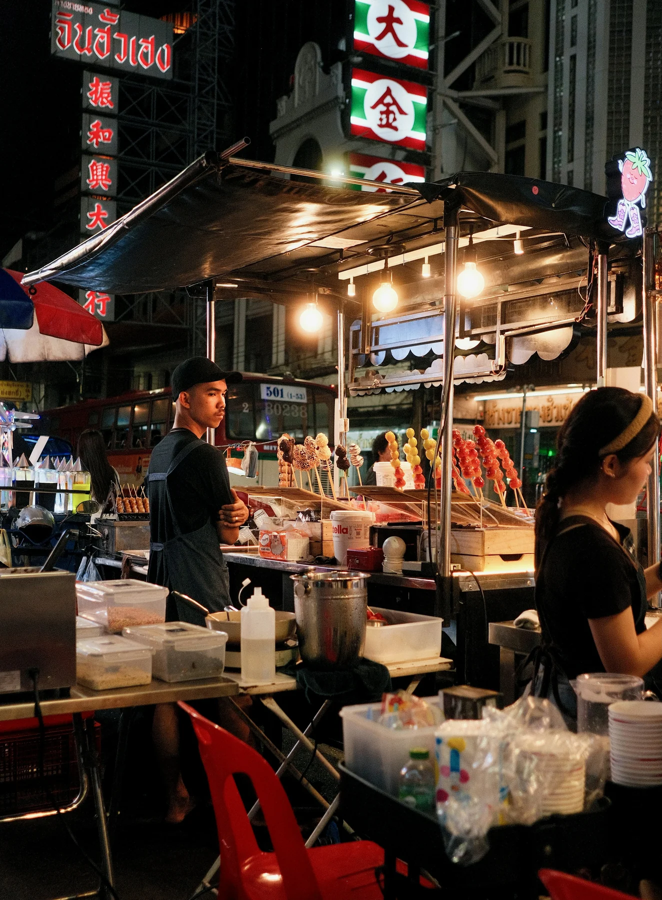 Mercado en Bangkok