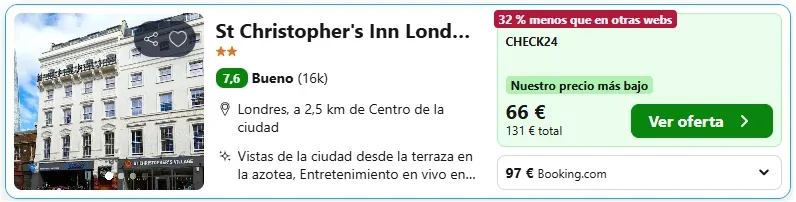 💂 Escapada a Londres: 2 Noches + Vuelos