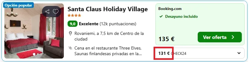 🎅 Mágicas Cabañas en el Pueblo de Papá Noel (Laponia)
