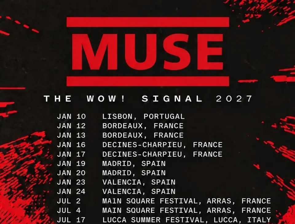 🎸 MUSE : Madrid y Valencia