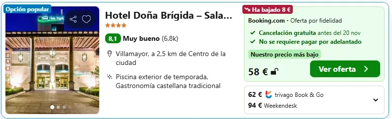 👙 Especial Hoteles con SPA para Noviembre
