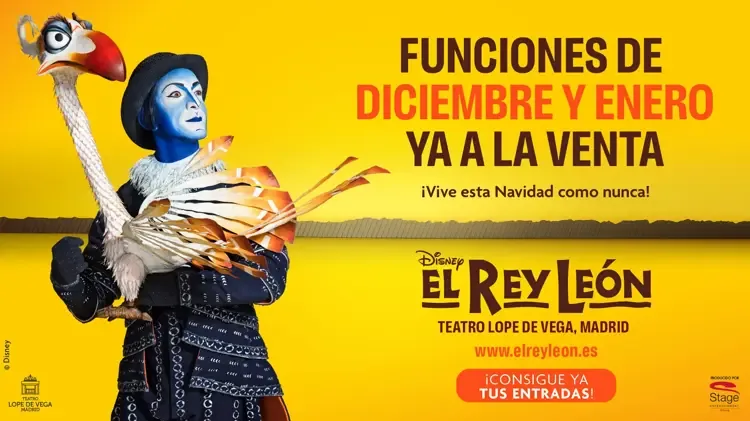 ✨ Madrid: El Rey León + Hotel