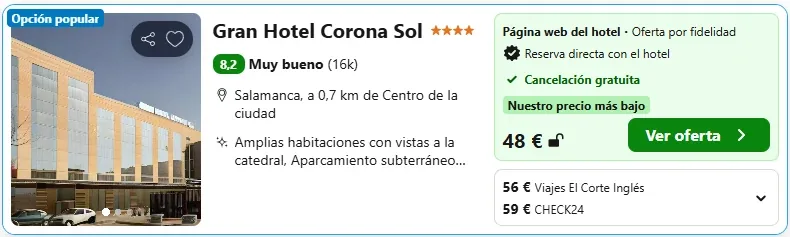🎓 Fin de Semana en Hotelazo 4* en Salamanca
