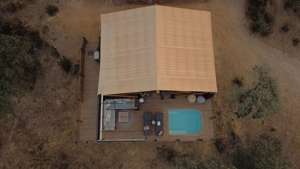 🌳 Cabaña de Lujo en Sierra Morena + Desayuno